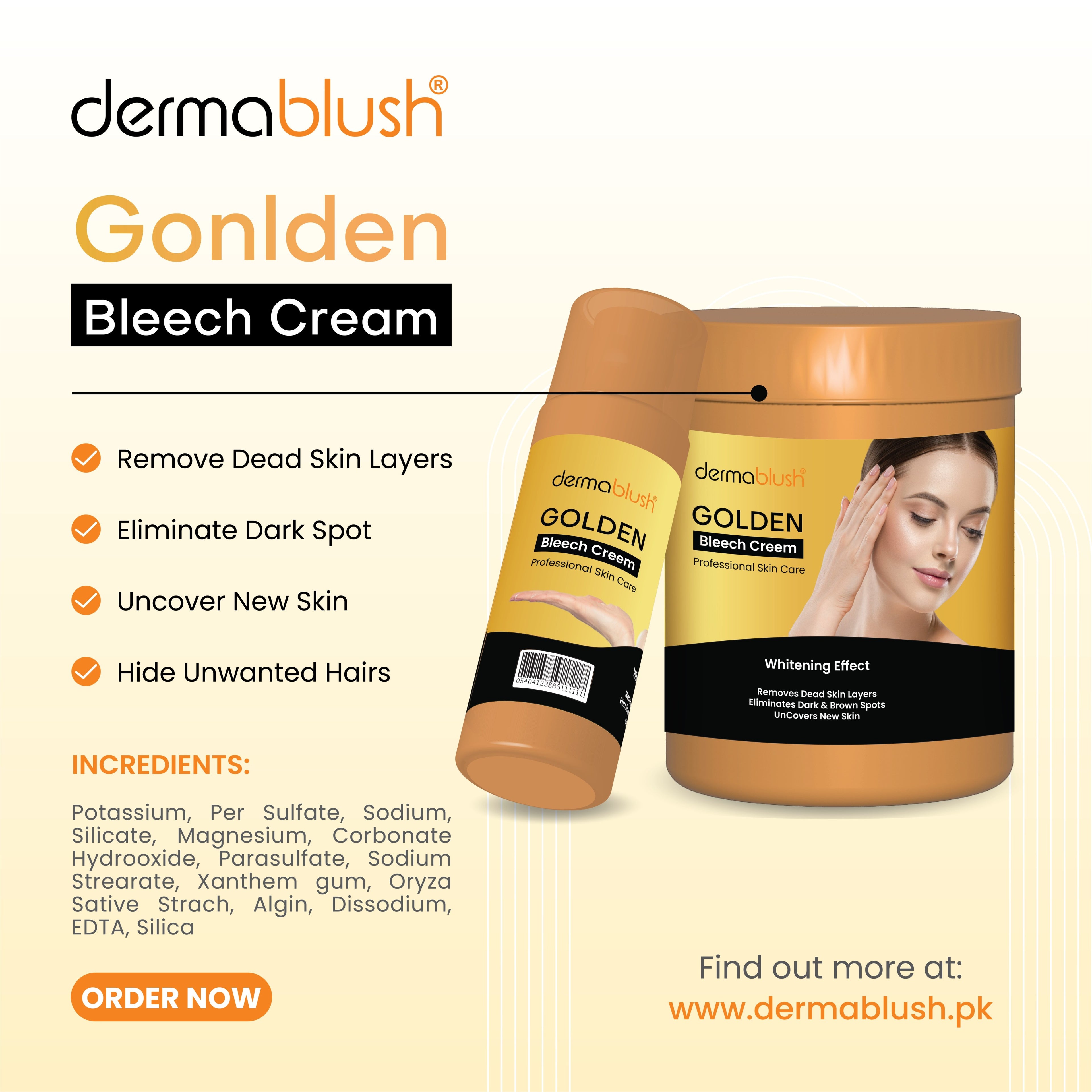 Golden Bleach Cream